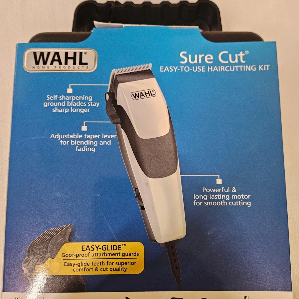 Wahl Sure Cut Easy to Use Haircutting‎ Kit Clipper 79449 NEW